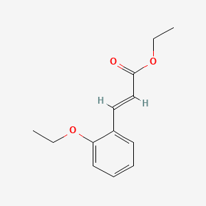 molecular formula C13H16O3 B1598860 2-Propenoic acid, 3-(2-ethoxyphenyl)-, ethyl ester CAS No. 50636-22-1