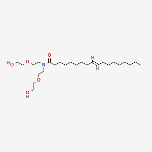 molecular formula C26H51NO5 B1598874 (E)-N,N-bis[2-(2-hydroxyethoxy)ethyl]octadec-9-enamide CAS No. 31799-71-0