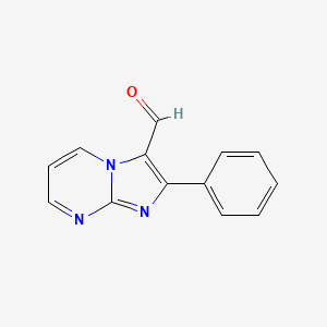2-Phenylimidazo[1,2-a]pyrimidine-3-carbaldehyde