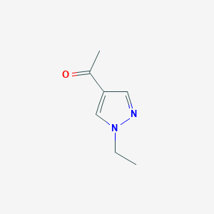 molecular formula C7H10N2O B1598893 1-(1-ethyl-1H-pyrazol-4-yl)ethanone CAS No. 925147-29-1