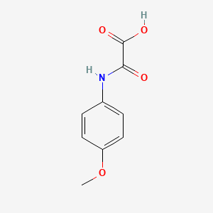 [(4-Methoxyphenyl)amino](oxo)acetic acid