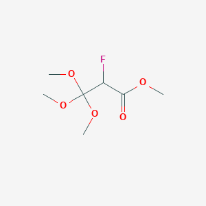 Methyl 2-fluoro-3,3,3-trimethoxypropanoate