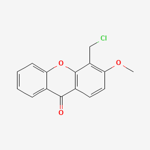 4-(Chloromethyl)-3-methoxy-9H-xanthen-9-one
