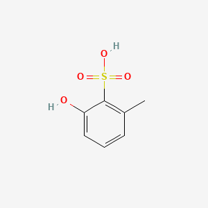 molecular formula C7H8O4S B1598901 2-Hydroxy-6-methylbenzenesulfonic acid CAS No. 69103-65-7