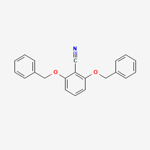 molecular formula C21H17NO2 B1598910 2,6-二苄氧基苯甲腈 CAS No. 94088-47-8