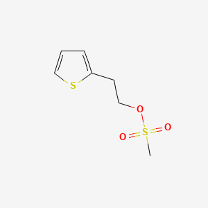 molecular formula C7H10O3S2 B1598917 2-(2-Thienyl)ethyl methanesulphonate CAS No. 61380-07-2