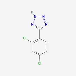 molecular formula C7H4Cl2N4 B1598939 5-(2,4-Dichlorophenyl)-1H-Tetrazole CAS No. 50907-22-7