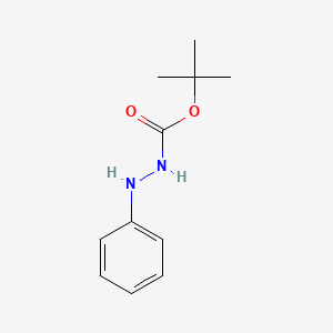 molecular formula C11H16N2O2 B1598944 叔丁基 N-苯胺氨基甲酸酯 CAS No. 42116-43-8