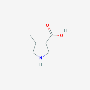 molecular formula C6H11NO2 B1598956 4-methylpyrrolidine-3-carboxylic Acid CAS No. 885952-85-2
