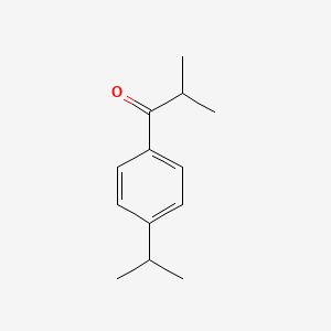 molecular formula C13H18O B1598964 2-(4-Isobutyrylphenyl)propane CAS No. 72846-62-9