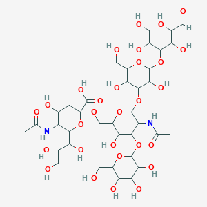 molecular formula C37H62N2O29 B1598965 LS-Tetrasaccharide b CAS No. 64003-54-9