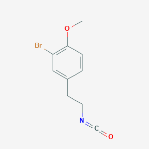 molecular formula C10H10BrNO2 B1598966 3-Bromo-4-methoxyphenethyl isocyanate CAS No. 480439-05-2
