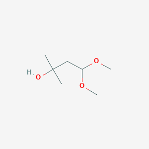 molecular formula C7H16O3 B1598971 4,4-Dimethoxy-2-methyl-2-butanol CAS No. 31525-67-4
