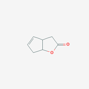 2H-Cyclopenta[b]furan-2-one, 3,3a,6,6a-tetrahydro-