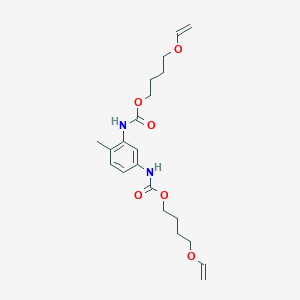 molecular formula C21H30N2O6 B1598975 4-ethenoxybutyl N-[3-(4-ethenoxybutoxycarbonylamino)-4-methylphenyl]carbamate CAS No. 59453-75-7