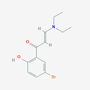 molecular formula C13H16BrNO2 B1598998 1-(5-Bromo-2-hydroxyphenyl)-3-(diethylamino)-2-propen-1-one CAS No. 213690-00-7