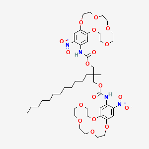 molecular formula C46H70N4O18 B1599003 钾离子载体III CAS No. 99348-39-7
