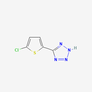 molecular formula C5H3ClN4S B1599005 5-(5-Chloro-2-Thienyl)-1H-Tetrazole CAS No. 58884-89-2