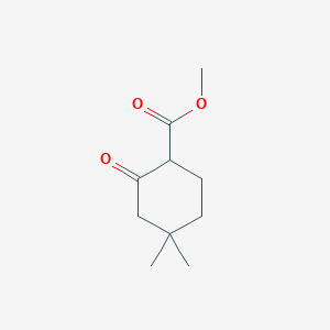 molecular formula C10H16O3 B1599012 Methyl 4,4-dimethyl-2-oxocyclohexanecarboxylate CAS No. 32767-46-7
