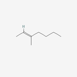 molecular formula C8H16 B1599018 3-Methyl-2-heptene CAS No. 3404-75-9