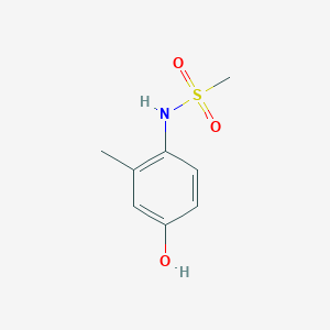 molecular formula C8H11NO3S B1599046 N-(4-羟基-2-甲苯基)甲磺酰胺 CAS No. 912895-74-0