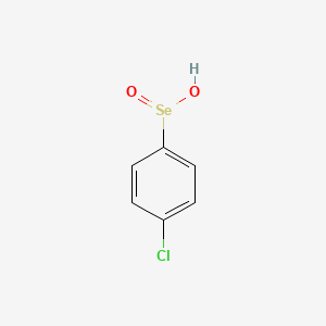 molecular formula C6H5ClO2Se B1599052 4-Chlorobenzeneseleninic acid CAS No. 20753-53-1