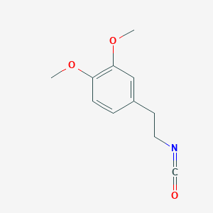 molecular formula C11H13NO3 B1599055 3,4-Dimethoxyphenethyl isocyanate CAS No. 35167-81-8