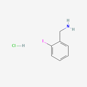 molecular formula C7H9ClIN B1599063 o-Iodobenzylamine hydrochloride CAS No. 42365-45-7