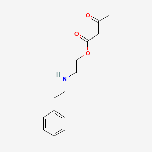 molecular formula C14H19NO3 B1599064 2-(苄基甲氨基)乙酰乙酸乙酯 CAS No. 54527-65-0