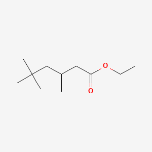 molecular formula C11H22O2 B1599065 Ethyl 3,5,5-trimethylhexanoate CAS No. 67707-75-9