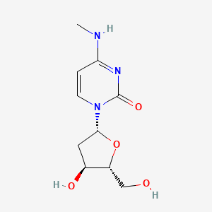 molecular formula C10H15N3O4 B1599077 N(3)-Methyl-2'-deoxycytidine CAS No. 22882-02-6