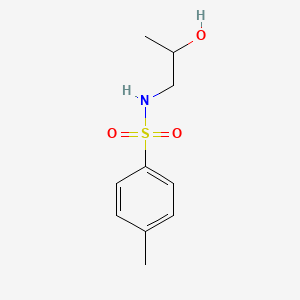 molecular formula C10H15NO3S B1599083 N-(2-hydroxypropyl)-4-methylbenzenesulfonamide CAS No. 59724-53-7