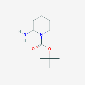 molecular formula C10H20N2O2 B1599114 Tert-butyl 2-aminopiperidine-1-carboxylate CAS No. 885954-09-6