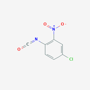 molecular formula C7H3ClN2O3 B1599124 4-氯-2-硝基苯基异氰酸酯 CAS No. 28162-63-2