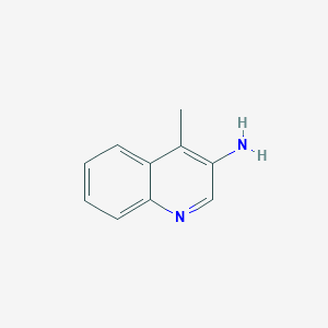 molecular formula C10H10N2 B1599128 4-Methylquinolin-3-amine CAS No. 50878-90-5