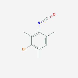 molecular formula C10H10BrNO B1599135 3-Bromo-2,4,6-trimethylphenyl isocyanate CAS No. 480439-19-8
