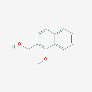 molecular formula C12H12O2 B1599136 1-Methoxy-2-naphthalenemethanol CAS No. 76635-76-2