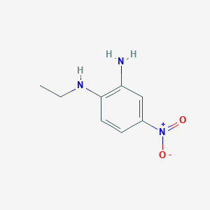 molecular formula C8H11N3O2 B1599139 N1-Ethyl-4-nitrobenzene-1,2-diamine CAS No. 66668-41-5