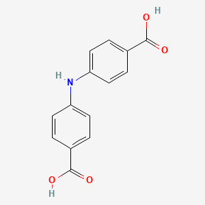 molecular formula C14H11NO4 B1599140 4,4'-Iminodibenzoic acid CAS No. 20800-00-4