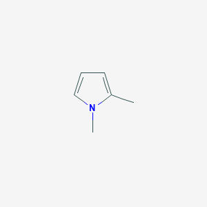 molecular formula C6H9N B1599162 1,2-二甲基吡咯 CAS No. 600-29-3