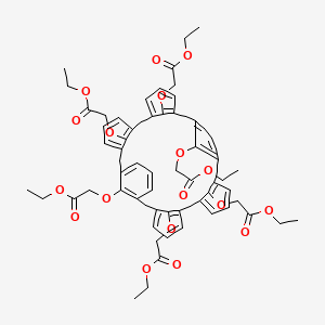 molecular formula C66H72O18 B1599168 Ionóforo de amina I CAS No. 97600-45-8