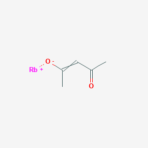 molecular formula C5H7O2R B1599175 Rubidium-2,4-pentanedionate CAS No. 66169-93-5