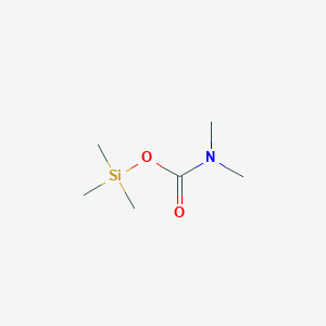 molecular formula C6H15NO2Si B1599182 Trimethylsilyl N,N-dimethylcarbamate CAS No. 32115-55-2