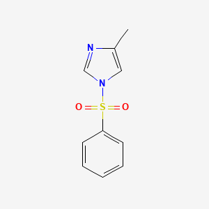 molecular formula C10H10N2O2S B1599188 4-Methyl-1-(phenylsulfonyl)-1H-imidazole CAS No. 324777-12-0