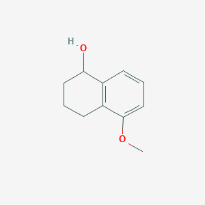 molecular formula C11H14O2 B1599189 5-Methoxy-1,2,3,4-tetrahydro-1-naphthol CAS No. 61982-91-0