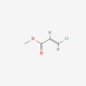 molecular formula C4H5ClO2 B1599200 反式-3-氯丙烯酸甲酯 CAS No. 5135-18-2