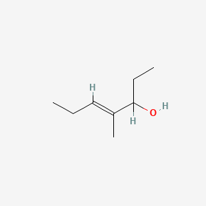 molecular formula C8H16O B1599202 4-Methyl-4-hepten-3-ol CAS No. 81280-12-8