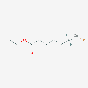 molecular formula C8H15BrO2Zn B1599217 6-乙氧基-6-氧代己基锌溴化物 CAS No. 312693-01-9