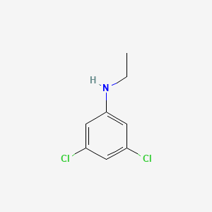 molecular formula C8H9Cl2N B1599223 3,5-二氯-N-乙基苯胺 CAS No. 42266-02-4