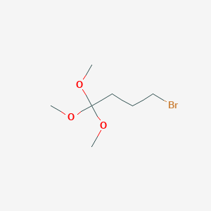 molecular formula C7H15BrO3 B1599247 4-Bromo-1,1,1-trimethoxybutane CAS No. 55444-67-2
